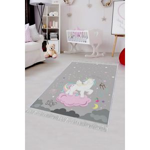 Tanki dječji tepih sa digitalnim printom Jednorog (80 x 150 cm) ELS629