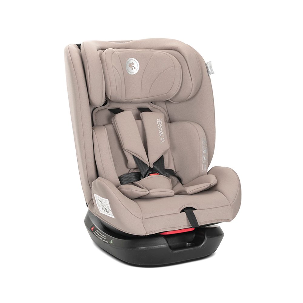Lorelli Autosjedalica Voyager i-Size 40-150cm + Jastuk za putovanje, Beige slika 2