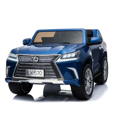 Licencirani Lexus DK-LX570 plavi lakirani - auto na akumulator slika 3