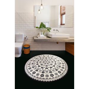 Venice - Black (140) Multicolor Bathmat