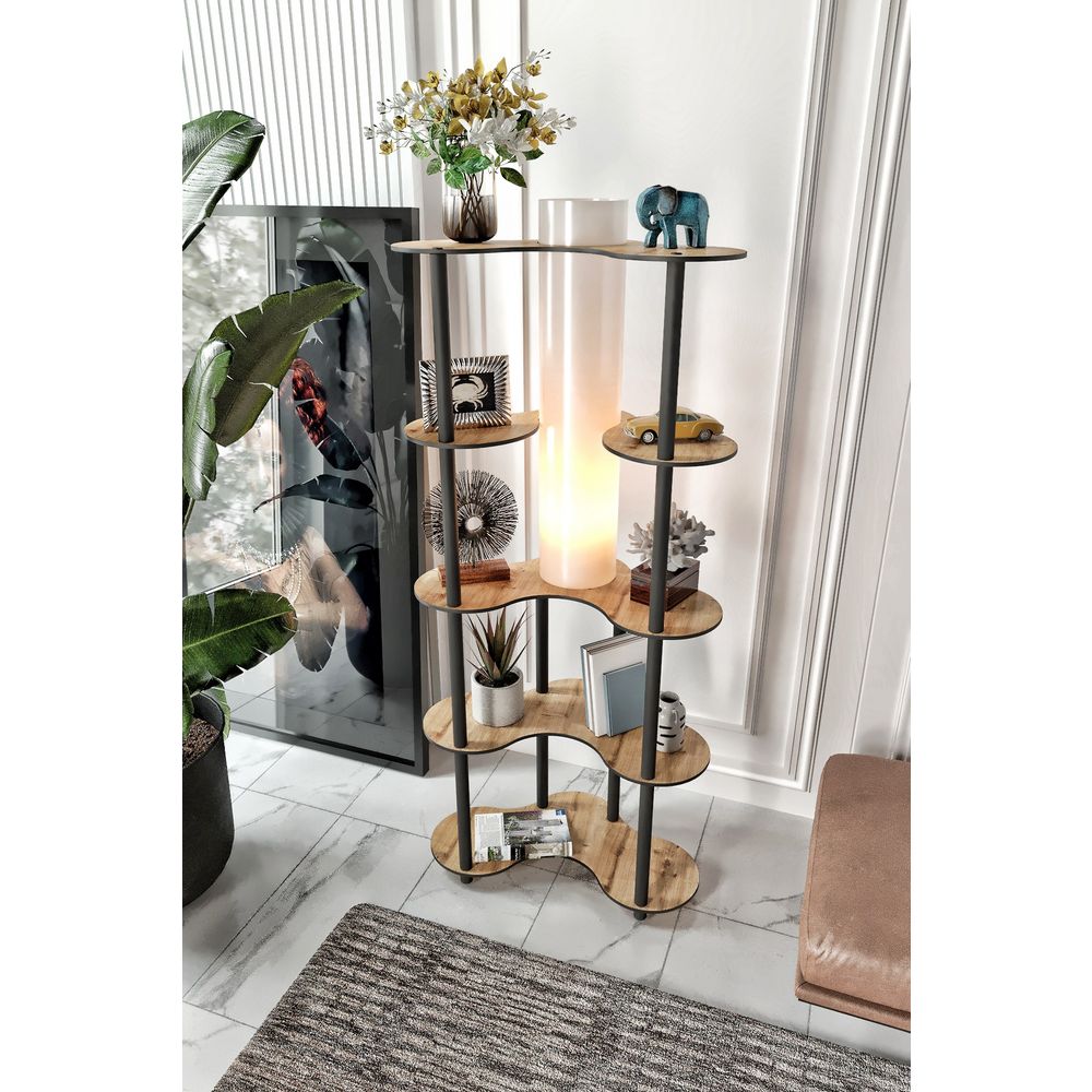 KS-11111 Lampa za Pod sa Orahovim Drvetom slika 1