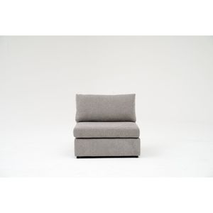 Atelier Del Sofa Naslonjač, Mottona 1-Seat Module - Light Grey