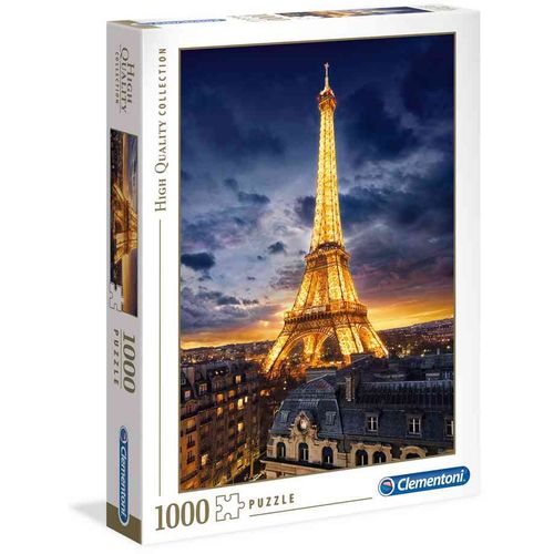 Clementoni Puzzle 1000 Hqc Tour Eiffel  -2020- slika 1