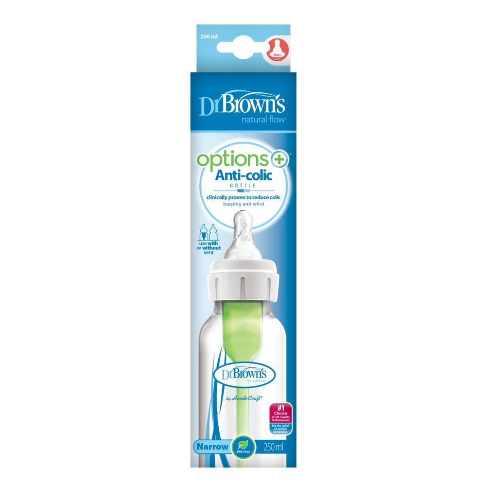 Dr Brown's Plastična flašica Options+ Narrow 240ml Sb81005 slika 1
