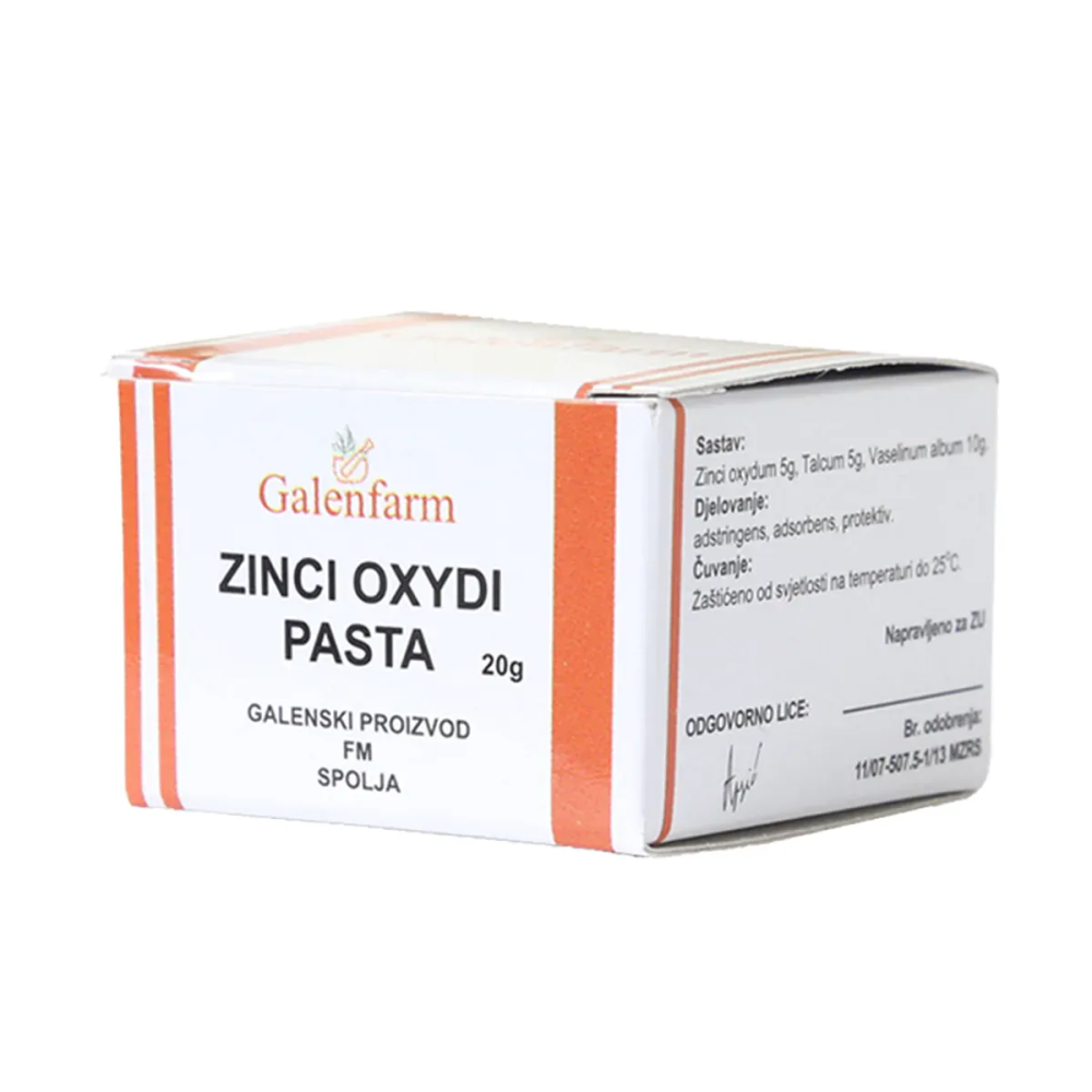 Cinkova Pasta 20g - Zaštita i Njega Kože slika 1