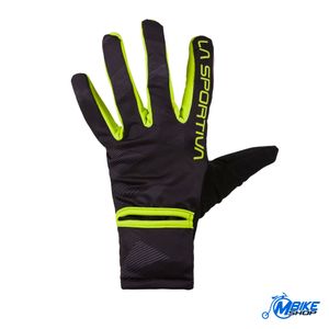La Sportiva Rukavice za skijanje Trail Black/Lime Punch
