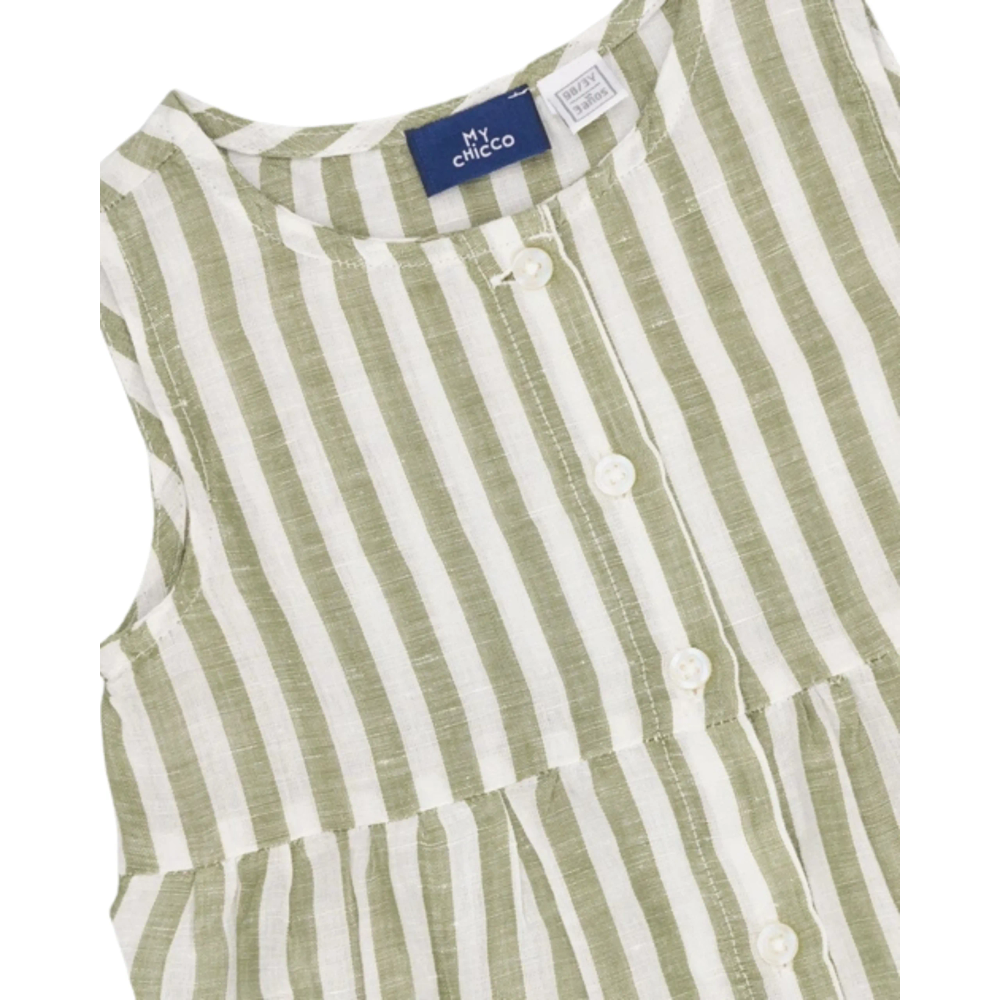 Chicco Bluza bez rukava za djevojčice Pruge slika 3