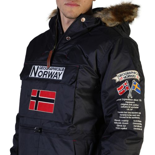 Geographical Norway Barman muška jakna navy slika 3