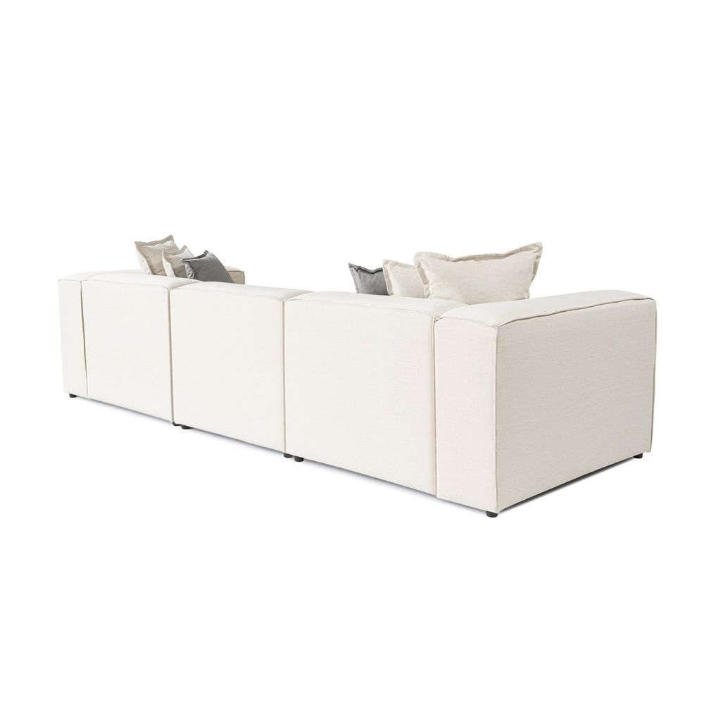 Ugaona Sofa Frida 4 - Ecru Boje slika 12