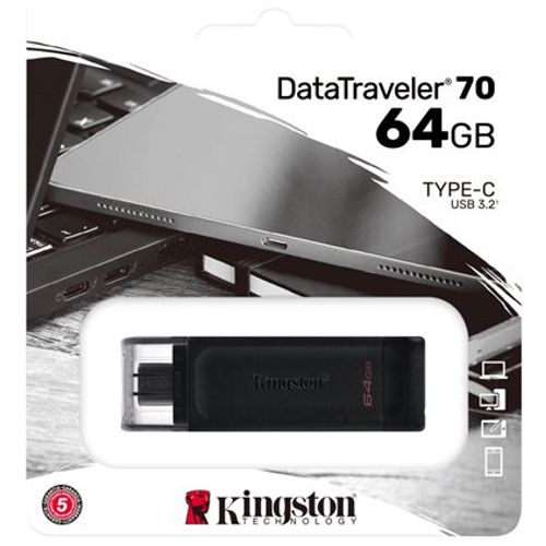 KINGSTON 64GB USB-C 3.2 Gen1 DT 70 DT70/64GB slika 3