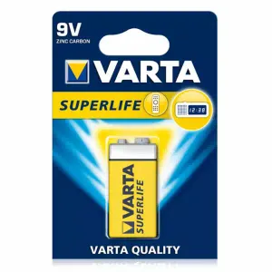 Varta 6F22 Superlife 9V, nepunjiva Baterija 