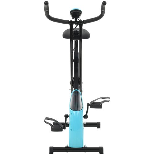 Magnetski bicikl za vježbanje s mjerenjem pulsa crno plavi slika 22