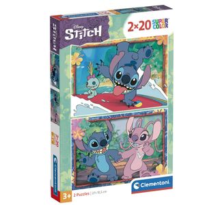 Disney Stitch Puzzle 2x20 komada