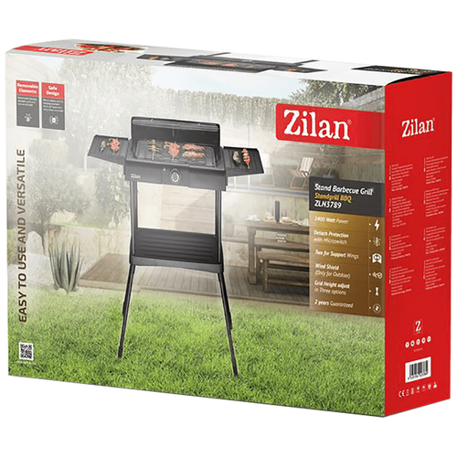 Zilan Grill / Roštilj , električni, 2400 W, samostojeći - ZLN3789 slika 2