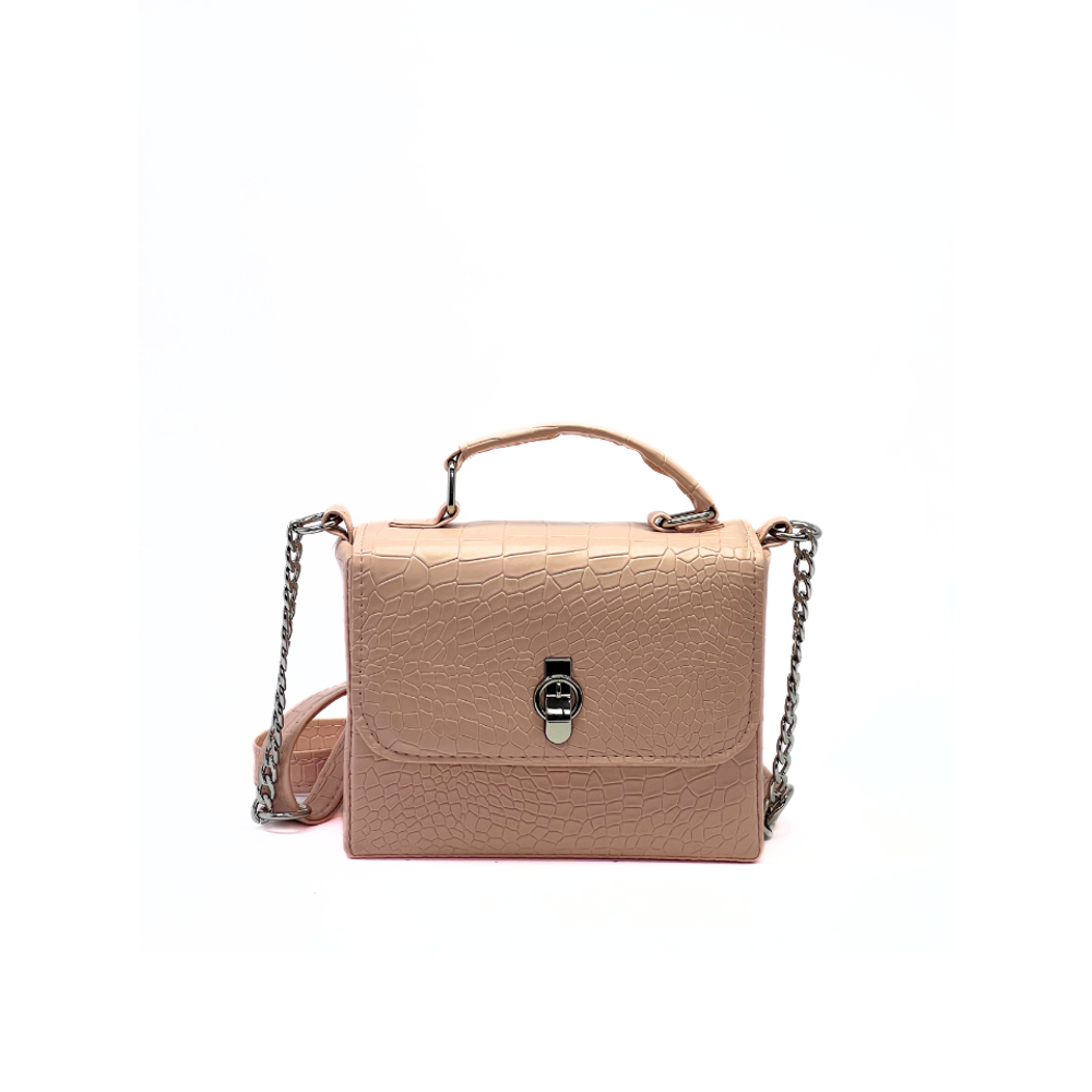 ILEA Ženska torba Una S 19x14cm, Puder roza slika 1