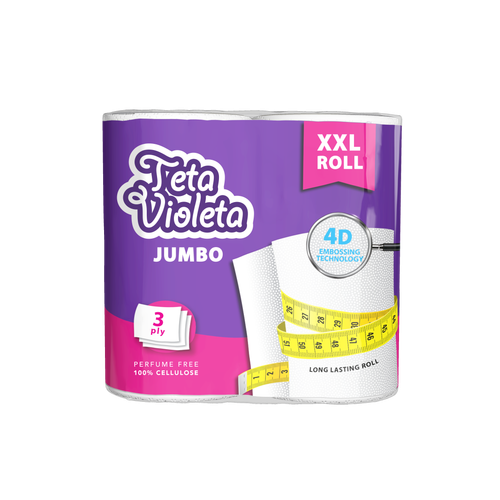 Teta Violeta Jumbo ručnici  2/1 3sl., XXL  slika 1