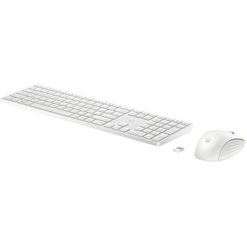 Tastatura+miš HP 650bežični set 4R016AA SRB  bela slika 1