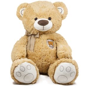 Amek plišana igračka Medvjedić s retro mašnom 62 cm - Brown
