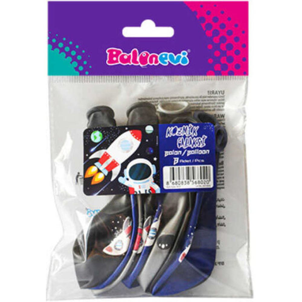 Baloni set 8/1 30 cm COSMIC slika 2