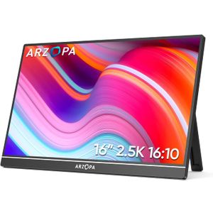 Arzopa Monitor 16,0" Z1RC 2.5K Monitor Portable Gaming (bez zaštitne navlake) , 92172107