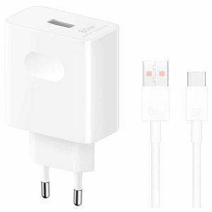 Zidni punjač Honor SuperCharge 80W 1 x USB-A s USB-C kabelom bijeli