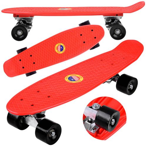 Fishka skateboard – crveni slika 1