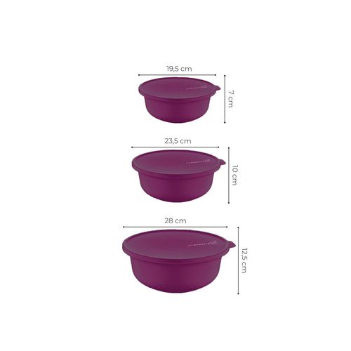 Hermia Concept Set zdjela PURPLE, 2374 - Purple slika 2