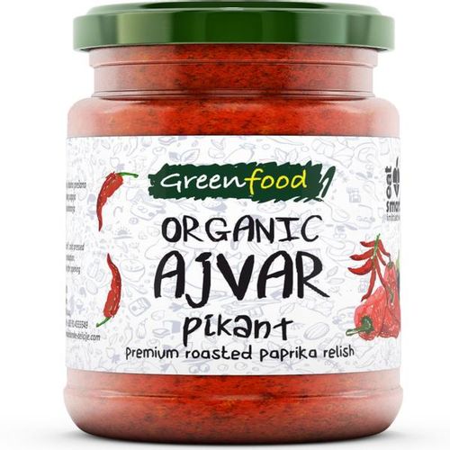 Greenfood Ajvar Pikant Eko 260g slika 1