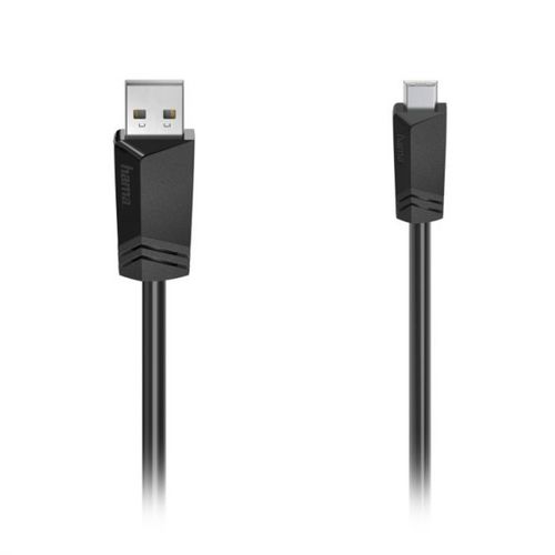 Hama Mini-USB kabl, USB 2.0, 480 Mbit/s, 1.50 m fleksibilan slika 1