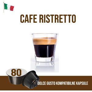 MIA Caffe Ristretto 80 Dolce Gusto® kompatibilnih kapsula za kavu kutija 80/1 600 g