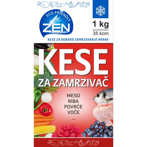 Zen kese za zamrzivač 1KG 35/1 slika 1