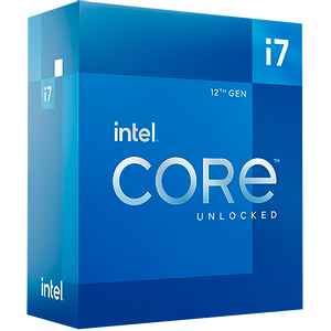 INTEL Core i7 12700K CPU 1700 12 cores 5GHz BOX