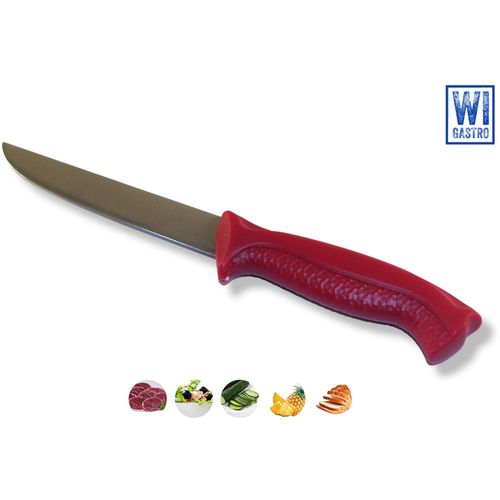 Wi Gastro Nož Za Otkoščavanje 26/16cm Crveni L K - S S 45 slika 1