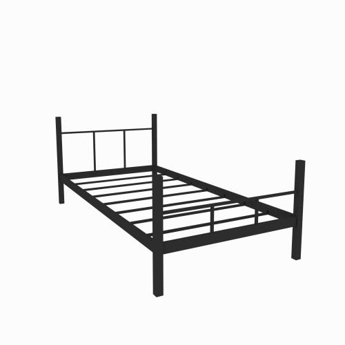 Gentle - 100 x 200 Black Single Bedstead slika 6