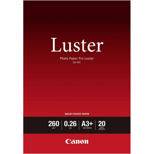 Canon Photo Luster Paper LU101 - A3+ - 20L 6211B008 slika 1