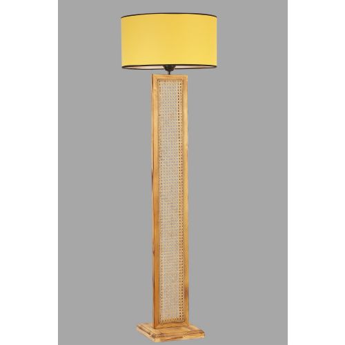 Podna Lampa Ribon 8739-3 Rattan u Senfu Boji slika 2