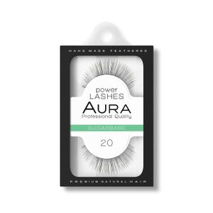 AURA Power Lashes veštačke trepavice 20 Sugarbabe