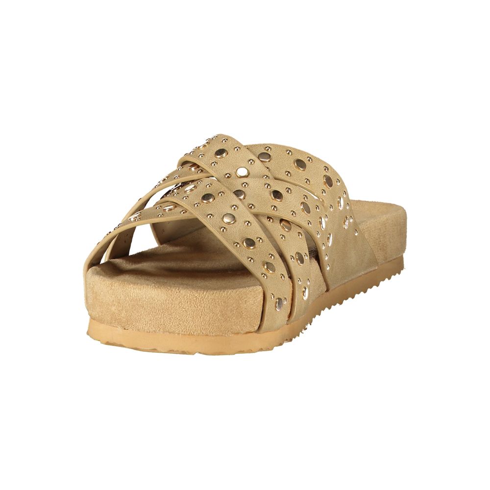 LAURA BIAGIOTTI WOMEN'S BEIGE SANDALS slika 3