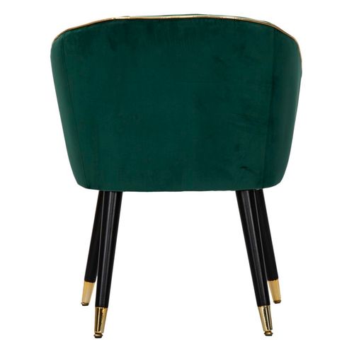 Mauro Ferretti Fotelja Paris verde-gold cm 62x58x78 slika 3