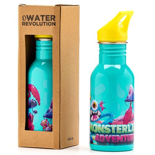 Water Revolution Monsterland stainless steel bottle 500ml slika 2