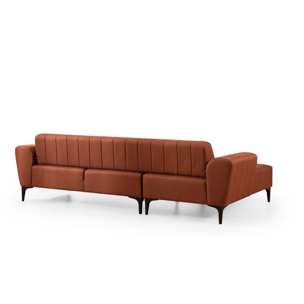 Ugaona Sofa na Razvlačenje 'Hamlet Left' - Crvena slika 5