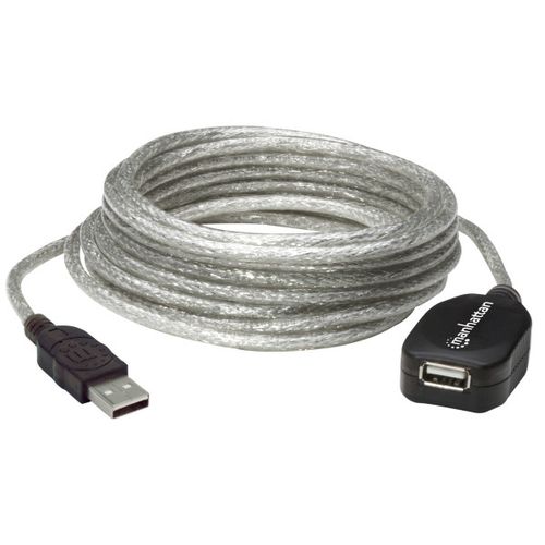 Kabl Manhattan 519779 USB-A M/F 2.0/480Mbps/produžni aktivni/5m slika 1