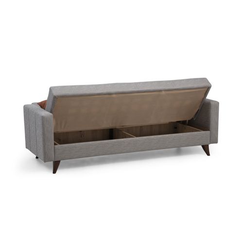 Atelier Del Sofa Polya - Light Grey Light Grey 3-Seat Sofa-Bed slika 6