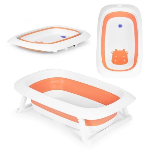 Ecotoys Sklopiva Kadica Za Bebe Orange Cow  slika 1