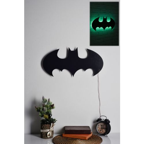 Wallity Dekorativna led rasvjeta Batman - zeleno slika 2