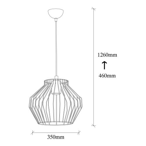 Opviq Luster, 584TTM1418 slika 3