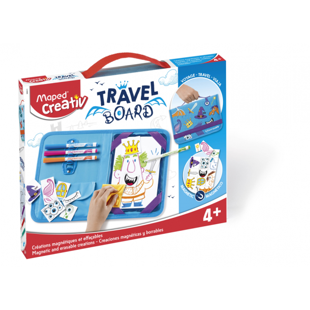 Maped Creativ Kreativni set Travel board Magnetne kreacije slika 4