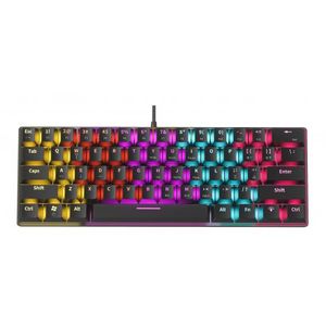 ARMAGGEDDON MKA-1C Neo Psychswift (Clicky) LED Backlight Mechanical Keyboard Black