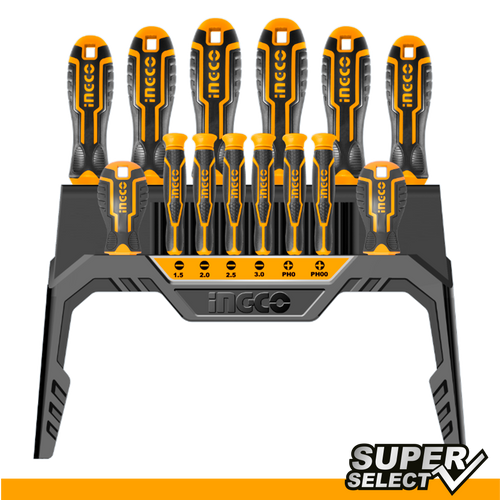 Ingco Set odvijača + precizni odvijači 14/1 HKSD1428 slika 1