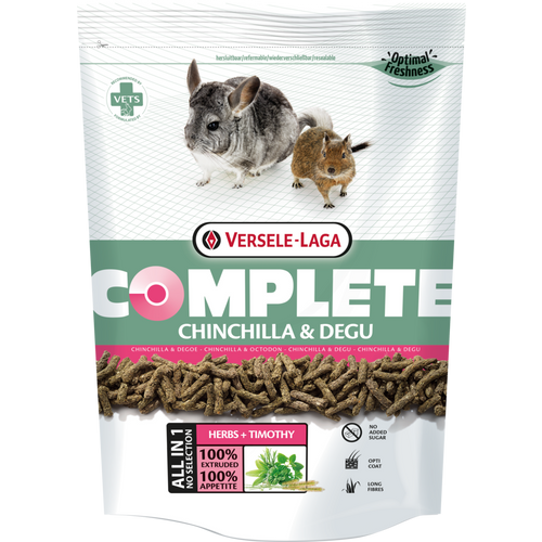 Versele-Laga Complete CHINCHILLA&DEGU 500 g, hrana za činčilu i degua slika 1
